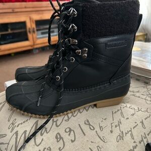 Tommy Hilfiger Black Winter Boots